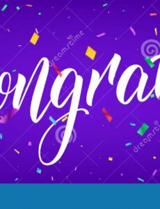 congratulations banner design with confetti and congrats congratulations banner template doc