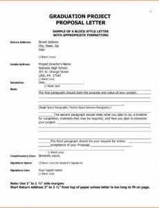 free graduation project proposal example senior project proposal template