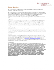 printable retail proposed annual budget example narrative proposal template excel