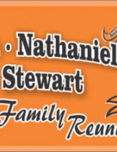 sample custom printed outdoor banners  family reunion stuff family reunion banner template example