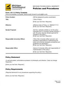 30 professional policy proposal templates &amp; examples procedure proposal template excel