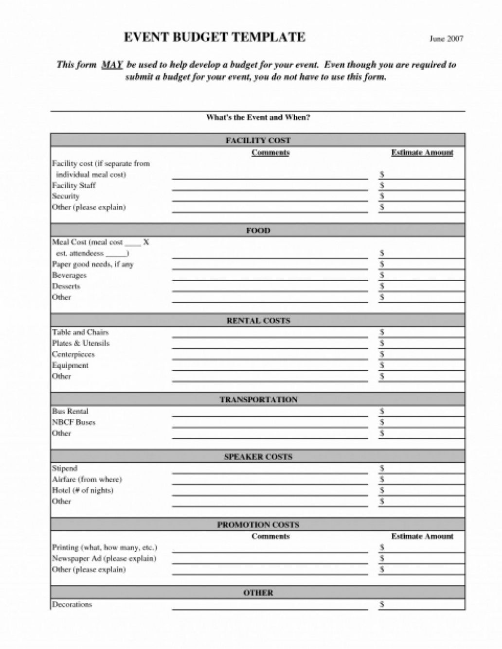 camp budget spreadsheet — dbexcel summer camp proposal template excel