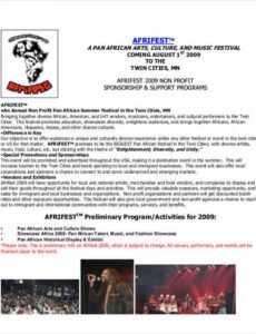 editable 47 sponsorship proposal examples in pdf  ms word  pages music festival sponsorship proposal template example