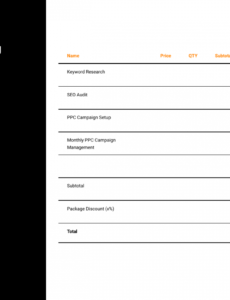 editable proposals  digital marketing proposal template proposal template latex pdf