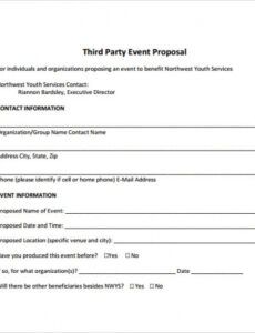 free 25 sample event proposal templates  psd pdf word event planner proposal template doc