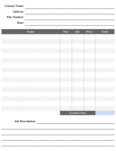 free lawn care bid sheet template download printable pdf maintenance proposal template example