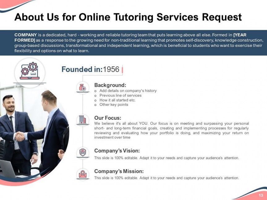free online tutoring services request for proposal powerpoint tutoring proposal template excel