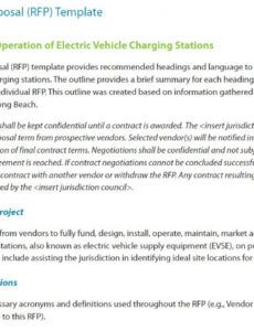 free request for proposal template  alternative fuel toolkit equipment request proposal template pdf