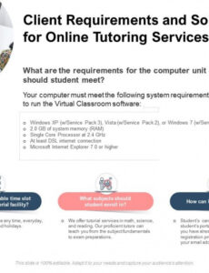 online tutoring services request for proposal powerpoint tutoring proposal template example