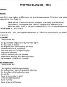 printable 11 church strategic plans  doc pdf  free &amp;amp; premium church ministry proposal template pdf