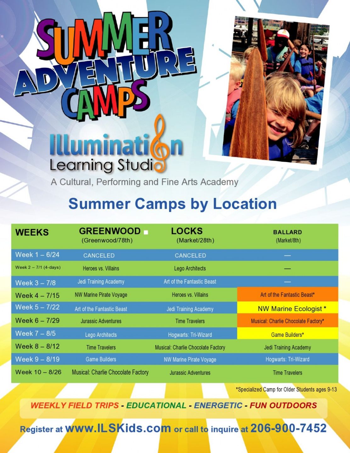 printable 50 free summer camp flyers templates &amp; brochures summer camp proposal template word