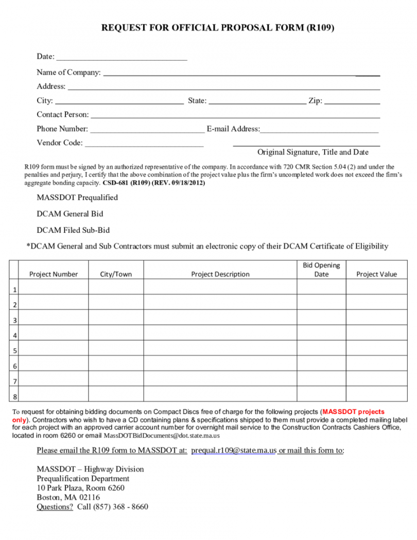 request for proposal template  free printable request for website request for proposal template