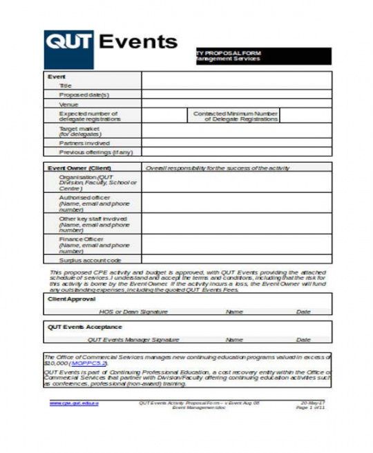 sample 10 corporate event proposal templates  word pdf apple event planner proposal template excel