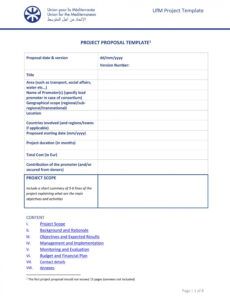 sample 43 professional project proposal templates  templatelab generic proposal template example