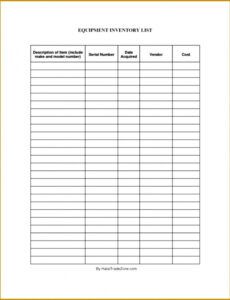 sample 5 blank inventory sheets  fabtemplatez inventory management proposal template word