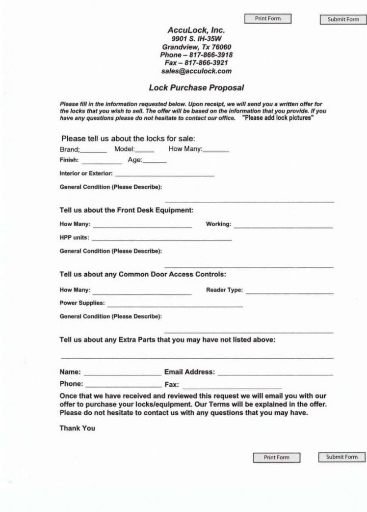 sample equipment purchase proposal template proposal business template example