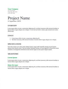 editable 43 professional project proposal templates  template lab proposal structure template word