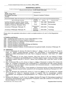 editable biographical sketches of key personnel darpa proposal template example