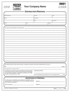 editable contractor proposal template  edit &amp;amp; download  bonsai contractor proposal form template doc
