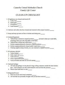 editable free 8 church cleaning checklist examples &amp;amp; templates church proposal template excel