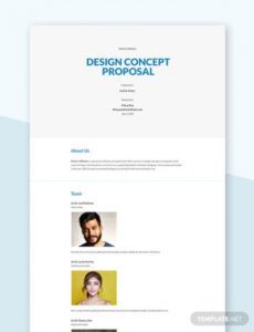 editable free design proposal templates  word doc  google docs concept proposal template word