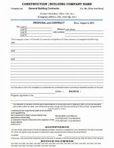 editable residential construction request for proposal template request for proposal form template doc