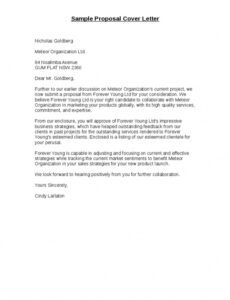 free proposal cover letter  scrumps business proposal cover letter template word