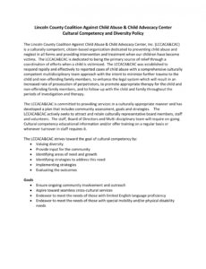 free sample cultural competency plan  children`s advocacy advocacy proposal template word