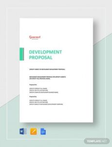 printable 10 development proposal templates google docs ms word software design proposal template example