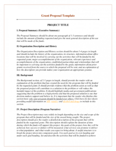 printable 12 grant proposal writing examples  pdf word  examples basic research proposal template excel