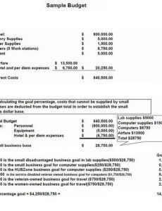 printable budget proposal restaurant cafe bakery template  culturopedia proposal budget template pdf