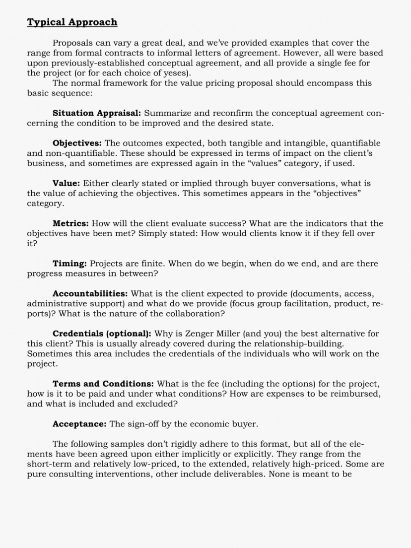 printable informal proposal sample  pdf template informal business proposal template excel