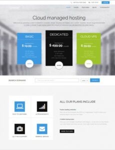 sample 16 hosting joomla themes &amp;amp; templates  free &amp;amp; premium hosting proposal template doc