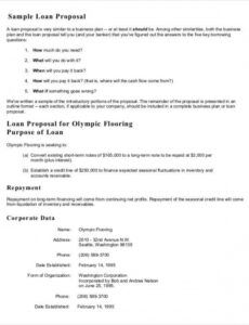 sample 25 new letter format for business loan bank loan proposal template excel