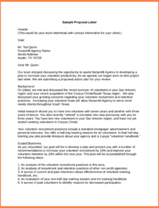 sample business proposal letter service proposal letter template pdf