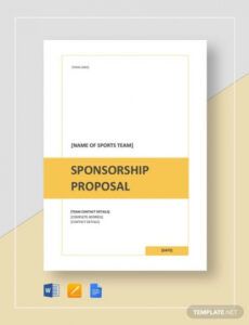 sample sponsorship proposal  14 free pdf word documents publisher proposal template doc
