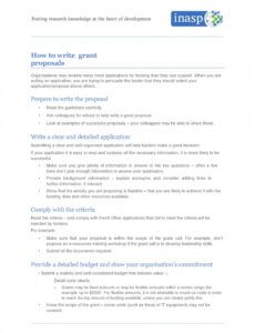 editable 40 grant proposal templates nsf nonprofit research government proposal template sample pdf