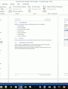 editable acquisition plan template ms office  templates forms acquisition proposal template word