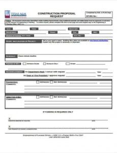 editable free 37 proposal forms in pdf  excel  ms word request for proposal construction template pdf
