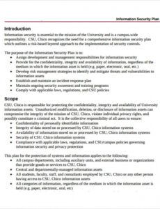 editable free 8 sample security plan templates in pdf  ms word security company proposal template doc