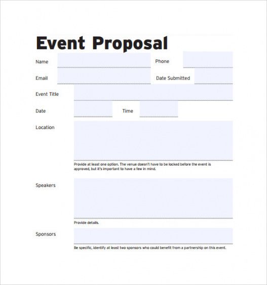 free 30 sample event proposal templates in illustrator entertainment proposal template word