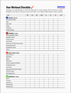 free 7 exercise planner template in excel  sampletemplatess fitness proposal template word