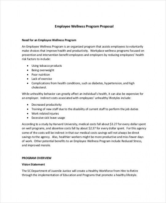 free program proposal template  14 free word pdf documents staff hiring proposal template example