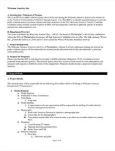 printable 11 public relations proposal templates  free pdf doc government proposal template sample pdf