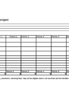 printable 50 professional financial plan templates personal financial proposal template sample excel