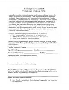 printable free 9 sample technology proposal templates in pdf  ms system proposal template