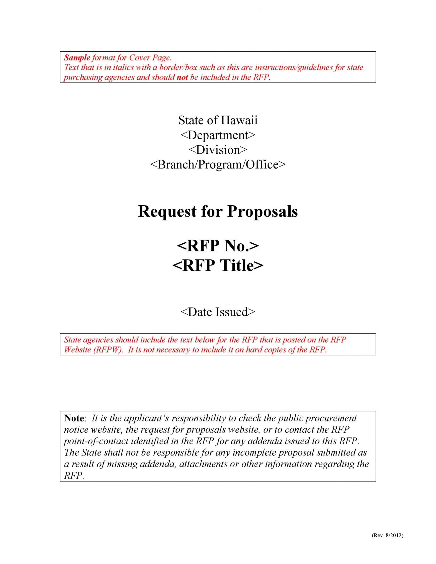 sample 40 best request for proposal templates &amp; examples rpf request for bid proposal template example