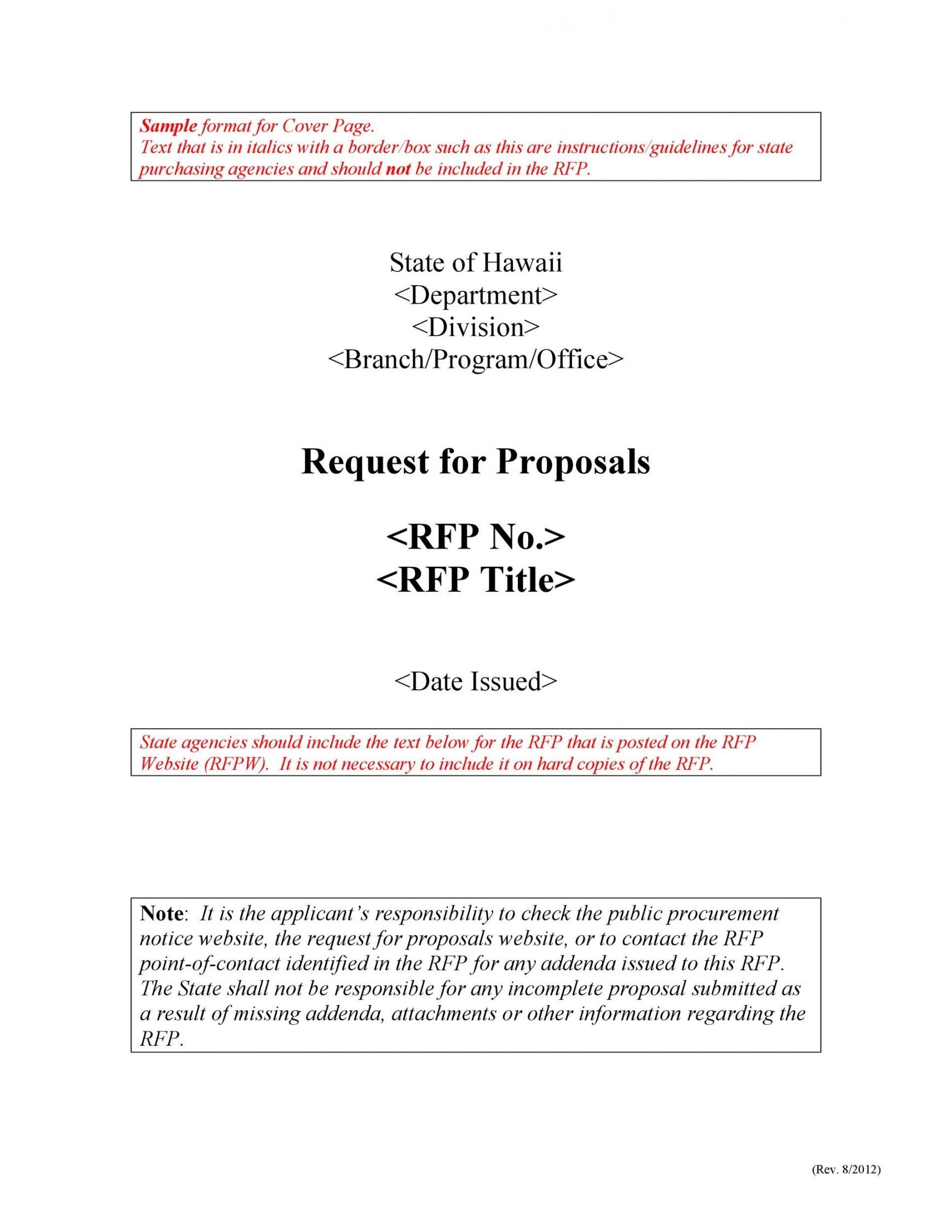 sample 40 best request for proposal templates &amp;amp; examples rpf request for bid proposal template example