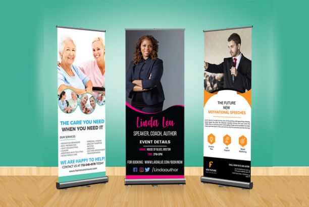 design eye catching roll up retractable banner by retractable banner template excel