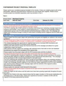 editable 11 project partnership proposal templates in pdf  doc high school course proposal template pdf